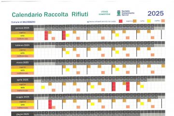 Calendario Raccolta Rifiuti