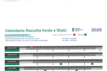 Raccolta rifiuti verde e sfalci
