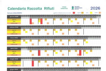 Calendario Raccolta Rifiuti