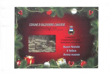 Auguri di Buon Natale e Felice Anno Nuovo